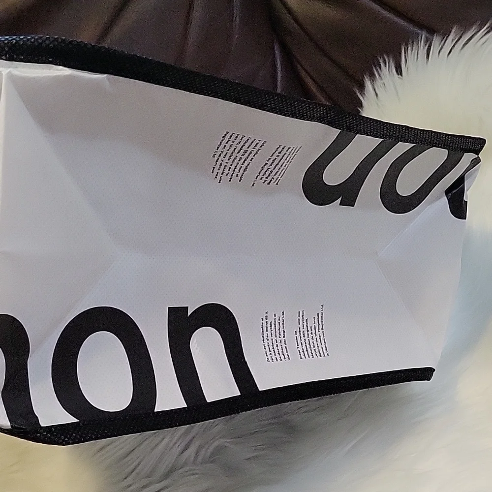 Lululemon athletica bundle of Red, Black, White, Green Tote Bags